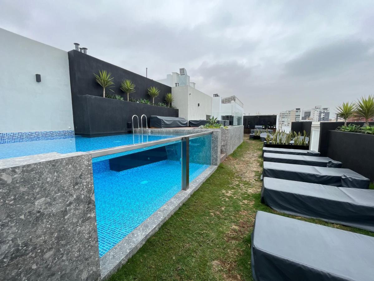 Luxury Apartment In Miraflores With Rooftop Pool Lima Extérieur photo