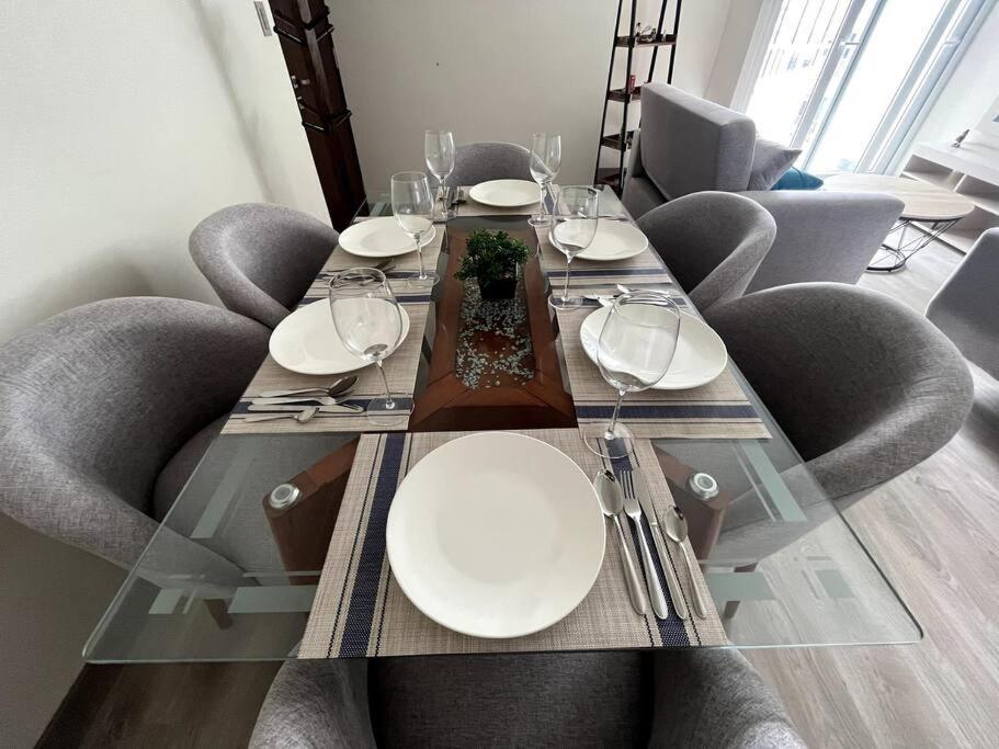 Luxury Apartment In Miraflores With Rooftop Pool Lima Extérieur photo