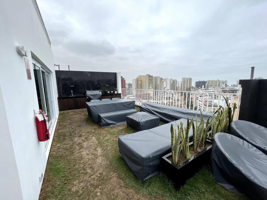 Luxury Apartment In Miraflores With Rooftop Pool Lima Extérieur photo